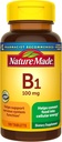 Loodus tegi vitamiin B1 100 mg, toidulisand energia metabolismi toetuseks, 100 tabletti, 100 päeva pakkumine.