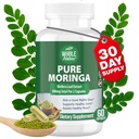 Moringa kapslid, 800mg Orgaaniline Moringa Oleifera Lehed Pulber Superfood Greens Pure Moringa Pills on vegan, mitte-GMO energia suurendamine ja tervisliku toidulisandi säilitamine