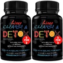 Research Labs 2 Pack Doctor soovitas Premium Maksa Detox Puhastada & Toetus w / Piimaohakas, Beet Root, Dandelion. 23 võimas maitsetaimed võimsaks detoksifitseerimiseks