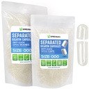 XPRS Nutra eraldatud kapslid Suurus 000-1000 Loe selge Suur Tühi želatiin Kapslid eraldatud kottides - Premium Selge Tühi Tühjade Pillid DIY Täiendus
