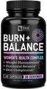 Zeal Naturals Kaalulangus Toetus Naistele + Päevane tasakaal Vitamiinid (raud, D-vitamiin, Setria®, Folaat) Premium Dieet Toetus pillid naistele + multivitamiini ja hormoonide toetus