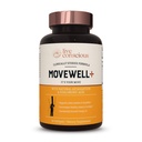 Live Conscious Joint Health Supplement - MoveWell Plus Antarktika krillõli, looduslik astaksantiin ja hüaluroonhape | edestab glükoosamiini