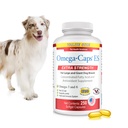 Omega-Caps ES suurtele ja hiiglaslikele koertele - Omega 3, vitamiinid, mineraalid, antioksüdandid - immuunsüsteemi, liigeste, südame ja aju toetamine - 250 Softgel kapslit