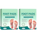 100% Herbal And Gentle Ingredient Detox Foot Pads, Natural Ingredients for Sleep Aid, Pain Relief, Toxin Removal with Bamboo Vinegar and Acupoint Micro-Massage Technology pack of 20 (a)
