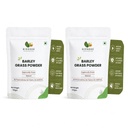 Certified Organic Barley Grass Powder, 200gm | Energy Boost | Skin Health | Weight Management | Barley Grass Green Juice Powder | Super Green Powder(100gm,each pack of 2)