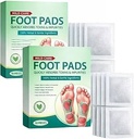 Foot patch (Pack of 2) Herbal And Gentle Ingredient Detox Foot Pads (20 pieces), Natural Ingredients for Sleep Aid, Pain Relief, Toxin Removal with Bamboo Vinegar and Acupoint Micro-Massage Technology (20) (30)