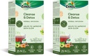 Zandu Cleanse & Detox Herbal Infusion: Use This Tea Bag To Give Your Body The Gift Of Good Health |Helps Improve Skin Glow & Detoxifies The Body (25 Tea Bags), Green Tea, 90 Gram (Pack of 2)