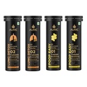 Auric Lung Detox And Poop Easy Effervescent 40 Tablets Each