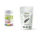 MYHERB Slim Up Meal Replacement Shake With 16 Natural Herbal Blend(Ayurvedic Formula) For Weight Control&Management-13.5g Protein-23 Vitamins Men&Women (Strawberry Milk Shake, 1 kg (Pack of