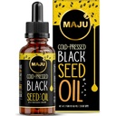 Maju Superfoods Black Seed Oil - 3 korda TQ, külmpressitud, reisisuurus, 100% Türgi musta köömne seemneõli, vedel puhas mustseeme, klaaspudel, 2 Oz