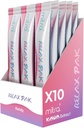 Mitra9 Kava Powder RelaxPak - Kandy Kava Extract Powder Packets | Mood Enhancer | Plant Based | Promotes Natural Calm & Clarity | Easy Open Single Serving Stick (10)