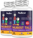 NuBest Tall 10+ - täiustatud luu tugevuse valem - toetab immuunsust, tervislikku arengut ja optimaalset heaolu - lastele (10+) ja teismelistele, kes joovad piima iga päev - pakend 2 | 2 kuud pakkumine