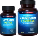Magneesiumkompleks 5-in-1 ja vitamiin D3 K2