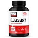 FORCE FACTOR Elderberry kapslid, immuunsuse lisand ja antioksüdandid meestele ja naistele, igapäevane immuunsuse suurendamine, vegan, želatiin puudub, mitte-GMO, 100 köögiviljakapslit