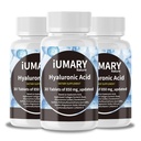 Hüaluroonhappe lisandid, 850mg kõrge biosaadavusega dieethüaluroonhape - Hüaluroonhape - Hüdrolüüsitud kollageeni, kurkumi, Glu-kosamiini, MSM-i, C-vitamiini 30 tabletti (3. pakend)