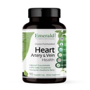 Smaragd Labs Heart, Artery & Vein Health - Südame tervise toetamine Hawthorn Berry, Meriva kurkum, K2-vitamiin elutähtsa delta MK-7 & More - Gluteenivaba - 90 köögiviljakapslit (30-päevane pakkumine)