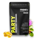Party Recovery Gummies – Detox, Hydration & Energy Boost koos elektrolüütide & Matcha – Vähendage aju udu ja tugi meeleolu – 60 Gummies per Pack