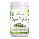 Amazing India Organic Triphala 16 Oz Pulber | 113 Servings | Natural Herbal Supplement | Non-GMO | Gluteenivaba