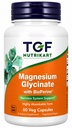 Magnesium Glycinate with BioPerine® | 60 Veg Capsules | Highly Bioavailable Magnesium Supplement | Supports Muscle Function, Nervous System & Energy Metabolism | Vegetarian Capsules