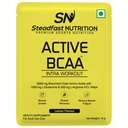 Steadfast Nutrition Active BCAA Pre Workout BCAA Supplement Muscle Recovery & Endurance Intra workout (Lemon, 30 Sachets, 450g)
