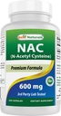 Parim looduslik NAC N- atsetüül- tsüsteiin 600 mg 250 kapslit