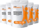 BulkSupplements.com Kaalium Glükonaadipulber - Kaaliumilisand, Mineraallisand - Gluteenivaba, 600mg per Serving, 5kg (11 naela) (pakk 5)