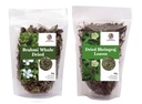 Bhringraj Brahmi Dry Leaves Raw Leaf Bhrangraj Brami Bhangra Bhringraj For Hair Regrowth Scalp Treatment Dry Frizzy Curly Straight Wavy Hair Type (Combo of 2,Pack of 50 Grams)