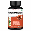Way Of Pleasure Ganoderma (reishi) mushroom capsule for Immunity Booster and health heart for men & women (60 Capsule)