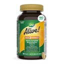 Looduse Tee Elus! Max3 potentsi täiskasvanute täielik multivitamiin, kõrge potentsusega B-vitamiinid energia metabolismi toetamiseks *, Metüülitud B12 ja folaadiga, raua lisamata, 180 tabletti