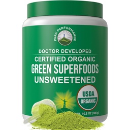 Top Performance Unsweetened Organic Greens Superfood Powder. Super Greens Pulber 25+ orgaanilise koostisosaga Max Energy ja Athletic Performance jaoks. Vegan Keto roheline mahl Igapäevane jook
