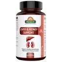 Biosash Liver Detox Supplement Capsules 60 Caps | Ayurvedic Liver & Kidney Cleanse Tablets for Fatty Liver Detox | Milk Thistle & Herbal Formula for Daily Liver Health