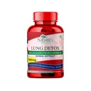Natures Move Lung Detox Supplement 1500mg (60 Capsules) | Quercetin, Bromelain, Elderberry & Mullein for Respiratory Health, Clear Breathing & Cleansing