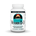Allikas Naturals Vitamiin D-3, bioaktiivne vorm luude ja immuunsüsteemi tervisele *, 2000 RÜ - 200 kapslit