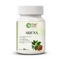 Pure Nutrition Arjuna Supplements | Arjun Ki Chaal | Arjuna Bark Churna Tablets for Heart Health, Cardiovascular Wellness & Daily Vitality Support | Ayurvedic Plant Based Formula for Men & Women - 250mg 90 Tabs