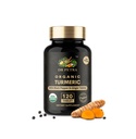 Turmeric Curcumin Tablets with Black Pepper & Ginger Root extract | High Strength Turmeric Supplement | Natural Antioxidant Support | Joint & Immunity Support | 120 Tablets