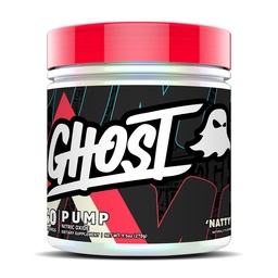 GHOST Pump Lämmastikoksiidi pulber, Natty - 40 Servings - Suhkur & Stim-Free Pre-Workout Supplements - L-tsitrulliin, Arginiin Nitraat & L-Glutatioon - Soja & Gluteenivaba, Vegan
