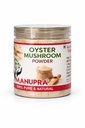 Oyster Mushroom Powder 100% Pure & Natural, Rich in Protein, Fiber & Nutrients, Healthy Superfood Supplement, Fine Powder Form, Made from Oyster Mushrooms (100g)