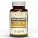 Cholestro Xpert Ayurvedic Cholesterol Support Capsules | Lowers LDL, Boosts Heart Health & Blood Circulation | Arjuna, Ashwagandha & 6+ Herbs | Ministry of Ayush Approved | 100% Herbal | 1 Month Pack