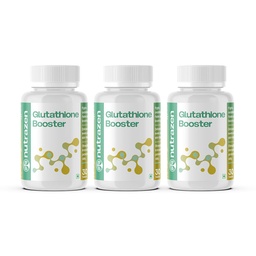 Nutrazen Glutathione Booster - Pack of 3, 90 Tablets