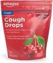 Amazon Basic Care Cherry Cough Drops, 160 Count (varem SoundHealth)