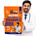PETSAPIENS Pre + Probiotic Supplement for Dogs (120g) | 10B CFU | Boosts Gut Health & Immunity | Gluten-Free | Vet Formulated | Prevents Scratching, Paw-Licking & Indigestion | Chicken Flavour