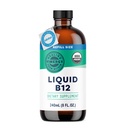 Vimergy Liquid B12 Refill - Kiiresti imenduv ajutoetus - Energiatoetuslisa - USDA sertifitseeritud orgaaniline, vegan, mitte-GMO - 240 Servings (240 ml)