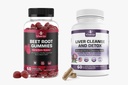 Holistic Wellness Combo: Maksatoetus ja peedijuure kummikud
