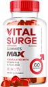 Vital Surge - Vital Surge for Men Gummies, Vital Vita Surge Max Maksimaalne tugevus 1050 MG, VitalSurge Supplement Support Gummy Advanced Formula, Premium Vitamiin Gomitas (60 Gummies)