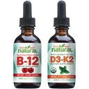 Miks mitte looduslik orgaaniline vitamiin B12 ja vitamiin D3 K2 vedelad tilgad