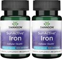 Swanson Sunactive Mitteärritav raud 15 milligrammi 90 kapslit (2 pakendit)