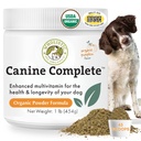 Wholistic Lemmiklooma Orgaanika Koer Täielik - Koer Multivitamiini Pulber - 1 Lb - Igapäevased Koera Vitamiinid Ja Toidulisandid Omatehtud Toidule - Immuunsüsteem, Nahk, Coat & Üldine Tervis - Väike ja Suur Tõug