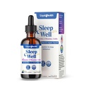 LIQUIDHEALTH Sleep Well Natural Sleep Aid Melatoniini tilgad - parem uni ja meeleolu, lõdvestu ja rahulik meel, kukkumine kiiremini magada kauem - valmistatud USAs, vegan, suhkruvaba, ravimivaba, mitte-GMO (2 oz)
