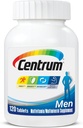 Centrum multivitamiin meestele, multivitamiinid / multimineraalsed toidulisandid D3-vitamiiniga, B-vitamiinid ja antioksüdandid, Gluteenivabad, mitte-GMO koostisosad - 120 loend