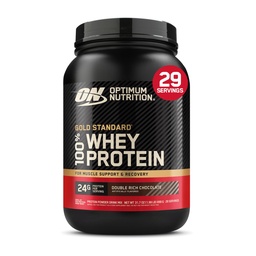 Optimum Nutrition Gold Standard 100% vadakuvalgu pulber, topelt rikas šokolaad 1,98 naela (pakendamine võib varieeruda)